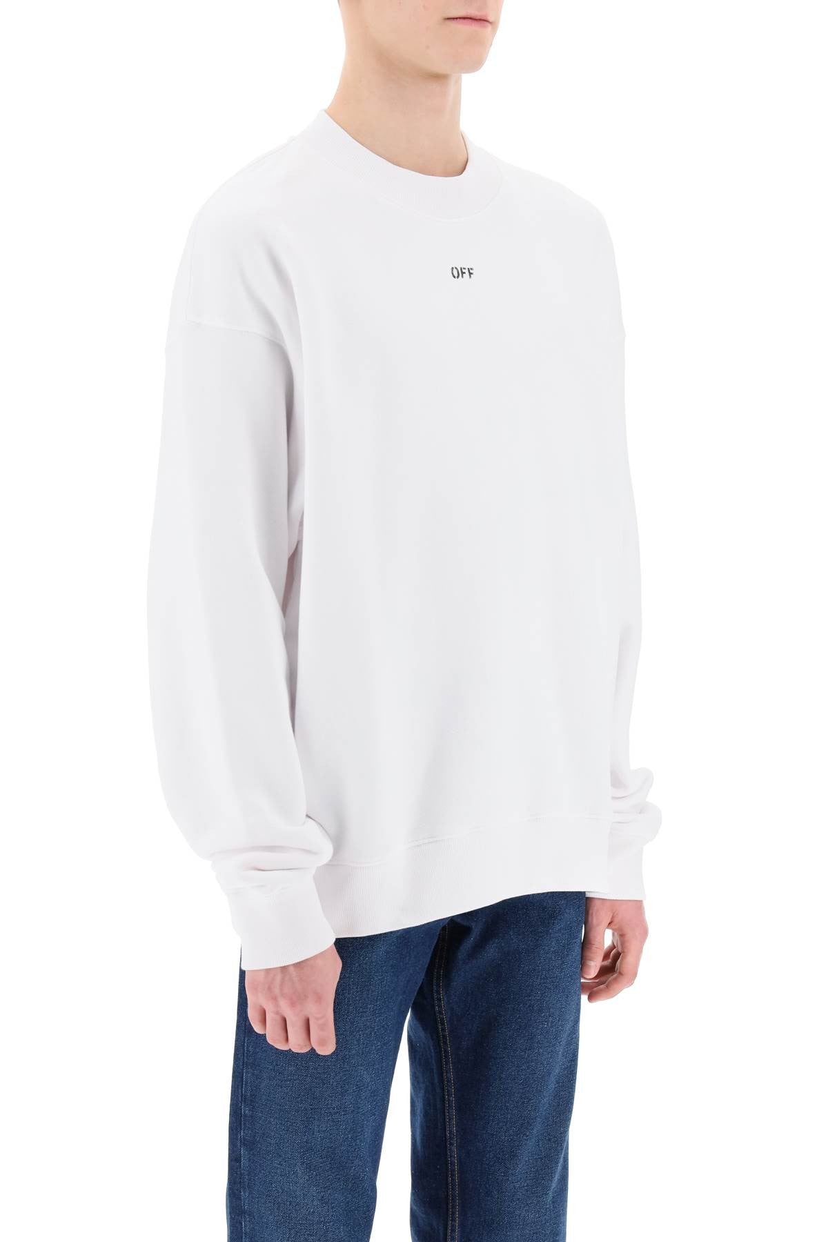 skate sweatshirt with off logo