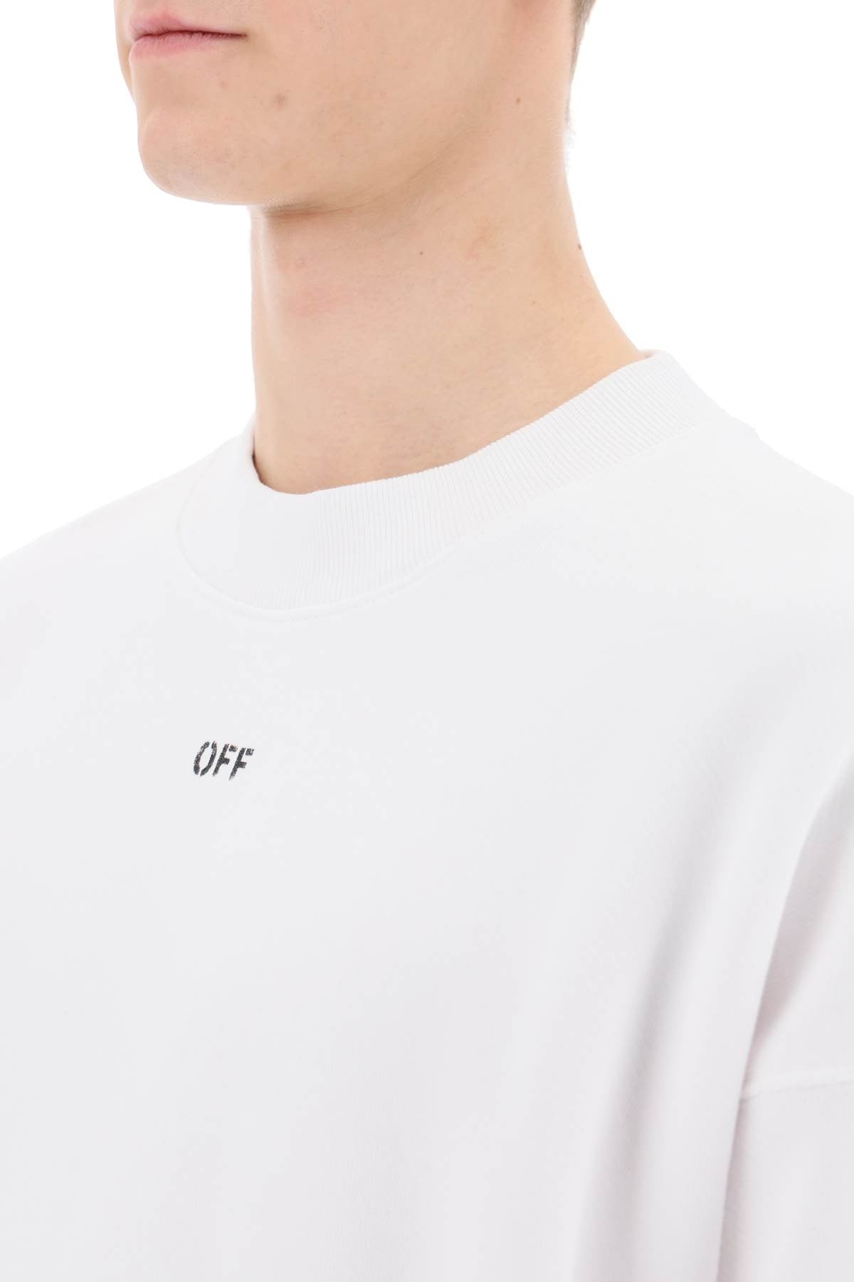 skate sweatshirt with off logo